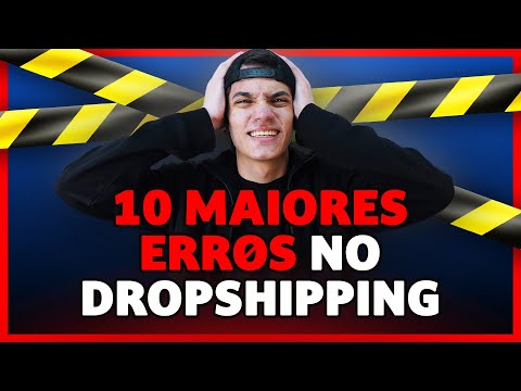 Os 10 MAIORES ERROS dos iniciantes no DROPSHIPPING – Live Exclusiva Plano da Virada