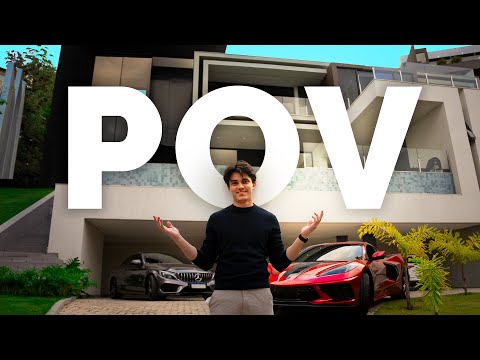 pov: a rotina de um milionário de 19 anos