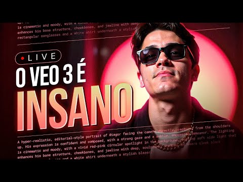 Criando um Anuncio com Google VEO 3 na prática | Live #13
