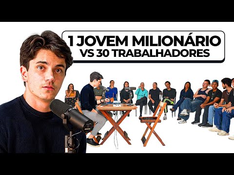 1 JOVEM MILIONÁRIO VS 30 TRABALHADORES – ft. IAGOR GONÇALVES (DEBATE)